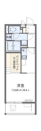 ミランダ長須賀の物件間取画像